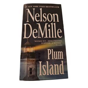 Plum island by Nelson DeMille grand central publishing books isbn 9781455502622